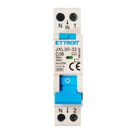 Interruptor diferencial 1P+N, 1...