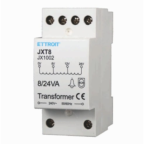 Intercom transformer, 8/12/24V...