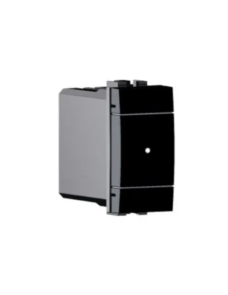 Módulo interruptor inteligente WiFi Tuya, serie Space, negro, compatible con la serie BTicino Living - Ettroit LNWF0801