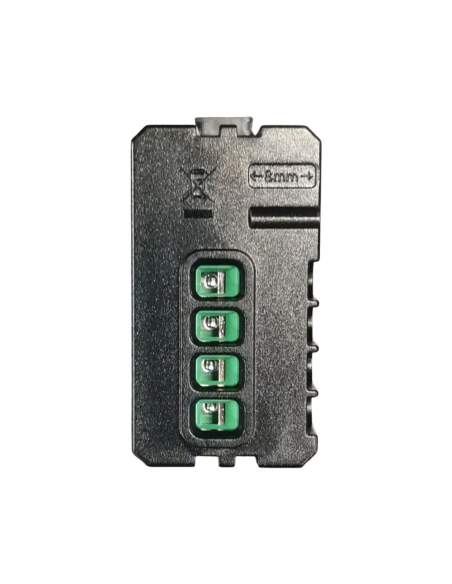 Módulo desviador inteligente ZigBee Tuya, serie Space, negro, compatible con la serie BTicino Living - Ettroit LNZB0801