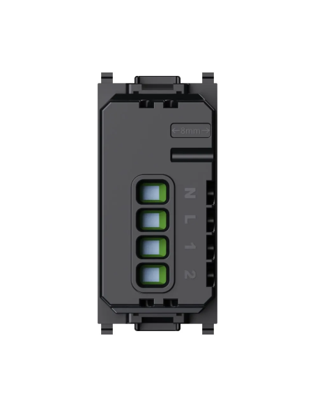 Módulo interruptor inteligente WiFi Tuya, serie Starlight, blanco, compatible con la serie Vimar Plana - Ettroit EVWF0801