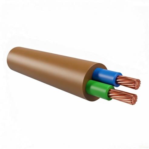 2-adriges Kabel FS18OR18, Querschnitt...