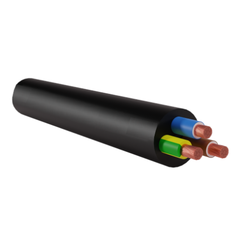 Cable tripolar H05VVF 3G1, sección...