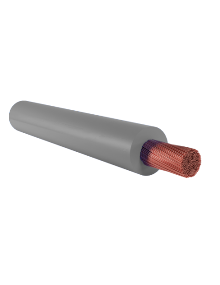 Cavo cordina unipolare FS17, sezione 1x1 mmq, 450/750V, CPR, grigio