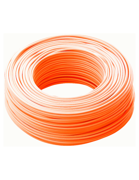 Cavo cordina unipolare FS17, sezione 1x1 mmq, 450/750V, CPR, arancio