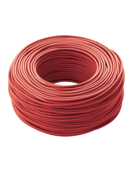Cavo cordina unipolare FS17, sezione 1x6 mmq, 450/750V, CPR, rosso