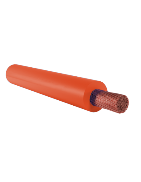 Cavo cordina unipolare FS17, sezione 1x6 mmq, 450/750V, CPR, arancio