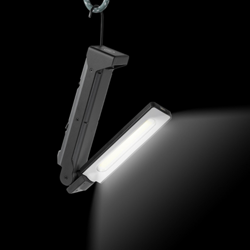 Aluminium-Arbeitsleuchte mit...