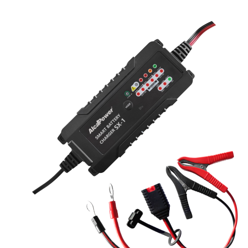 Automatic charger, LiFePO4 12.8V...