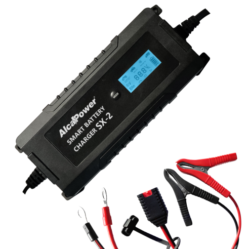 Cargador automático, LiFePO4 12.8V...