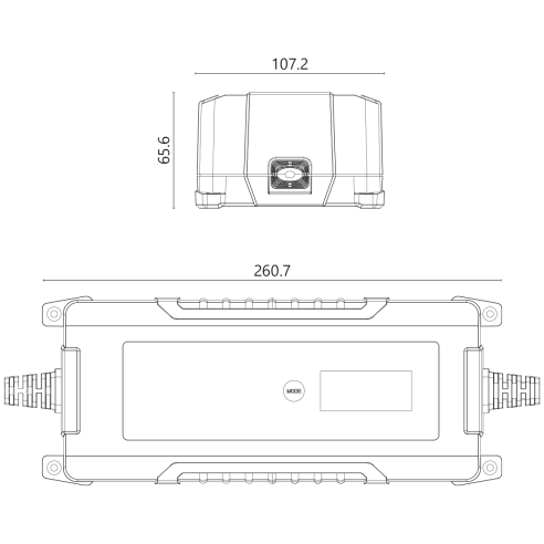 Cargador automático, LiFePO4 12.8V...