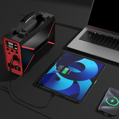 Démarreur de secours pour batteries...