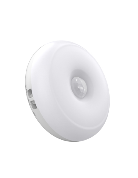 Nachtlicht mit Bewegungs- und Dämmerungssensor, 0,6W, mit Notlichtfunktion, USB-Aufladung - Alcapower AP49310