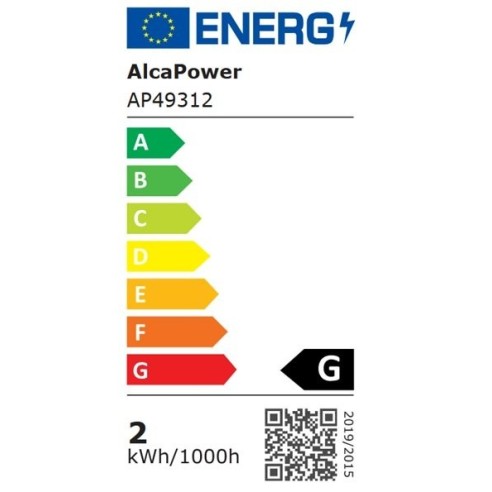 Lampada led di emergenza, 1,5W 100lm,...