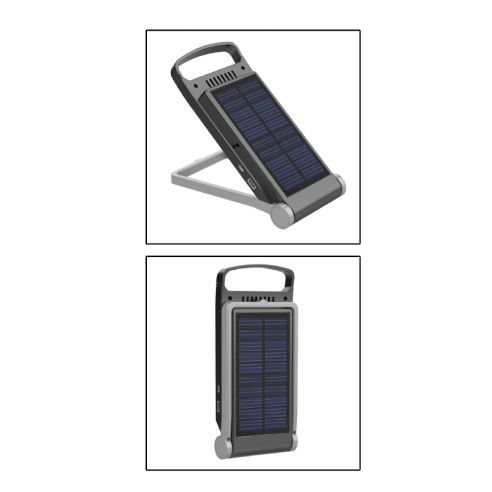 Draagbaar licht met inklapbare voet,...