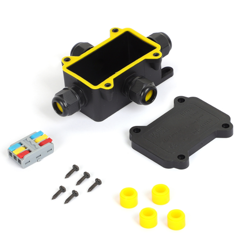 4-way quick-connect junction box,...