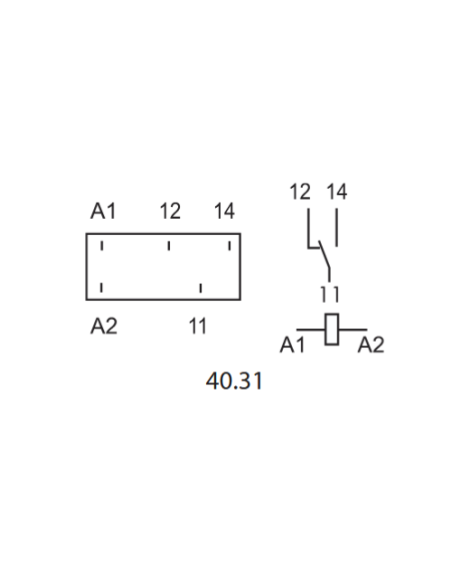 Socket type 95.13, for 1-way relays, for PCB, with metal retaining jumper, suitable for relay series 40.31 - Finder 95.13.2.