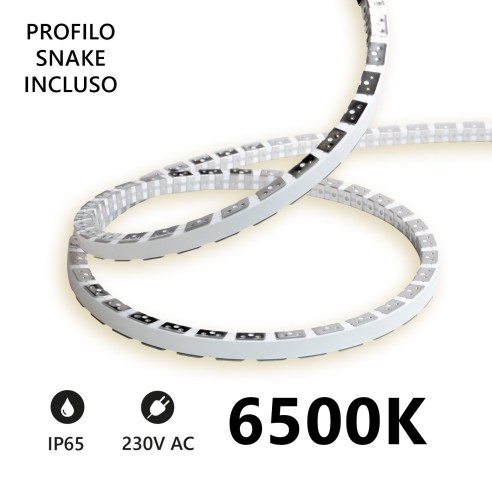 Bande LED Snake Flex 5m, IP65, 230V...