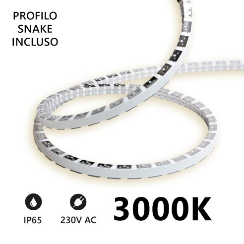 LED-Streifen Snake Flex 20m, IP65,...