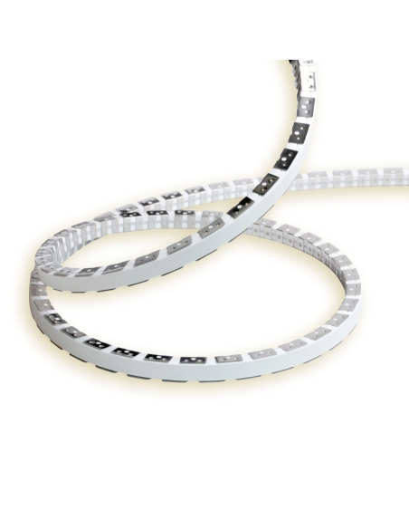 Bande LED Snake Flex 20m, IP65, 230V direct, 6500K, 12W/m, 120 LED/m - AlcaPower SF230V20M-6500K
