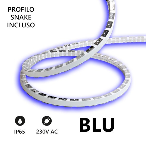 LED Strip Snake Flex 5m, IP65, 230V...