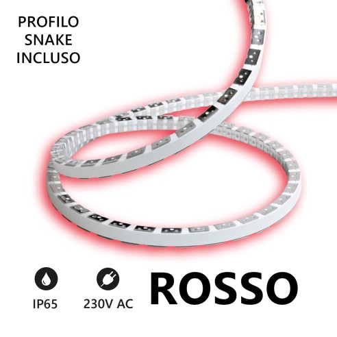 LED Strip Snake Flex 20m, IP65, 230V...