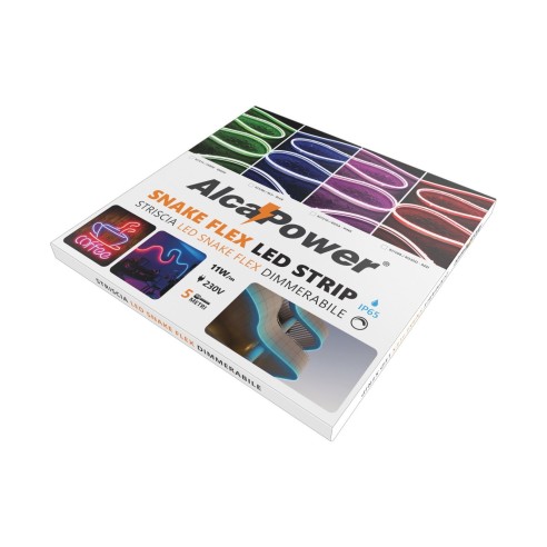 Tira LED Snake Flex 5m, IP65, 230V...