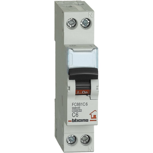 Miniature circuit breaker 1P+N, 1...