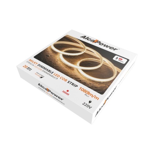 LED-strip COB milky 20 m, 3000K warm...