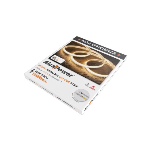 LED-strip HEM IP65 milky 5 m, 3000K...
