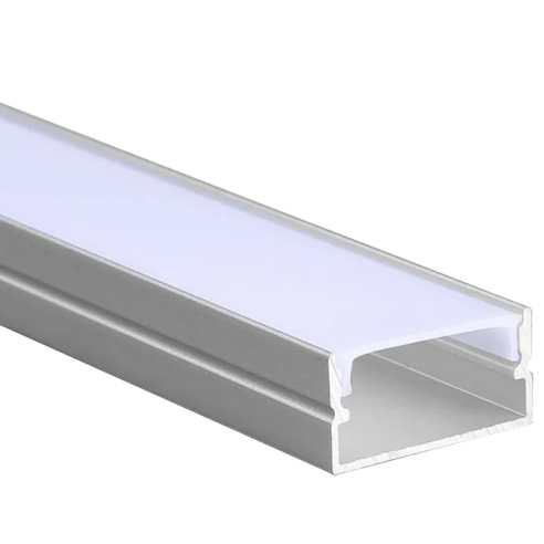 Profilé aluminium linéaire, couvercle...