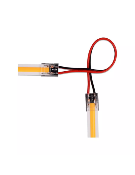 Zwischensteckverbinder, mit Kabel, 2-polig, für COB-LED-Streifen 8mm - V-TAC 2664