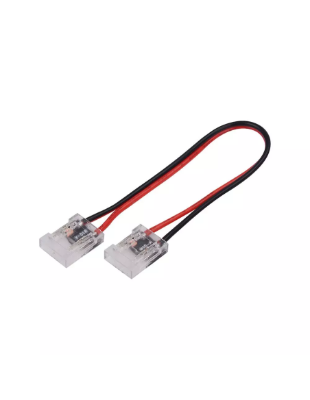 Connettore rapido intermedio, con cavo, 2 pin, per strip led COB 10mm - V-TAC 2666