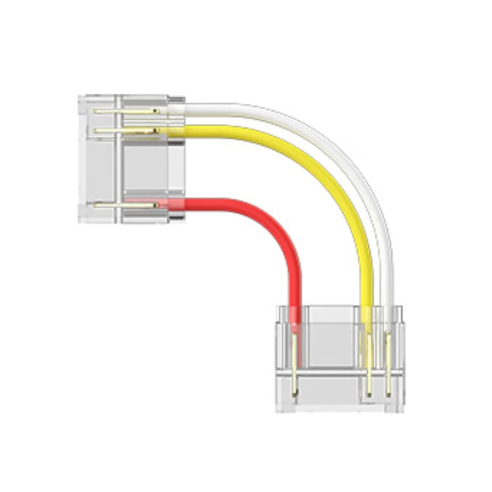 Connecteur angulaire 3 broches pour...