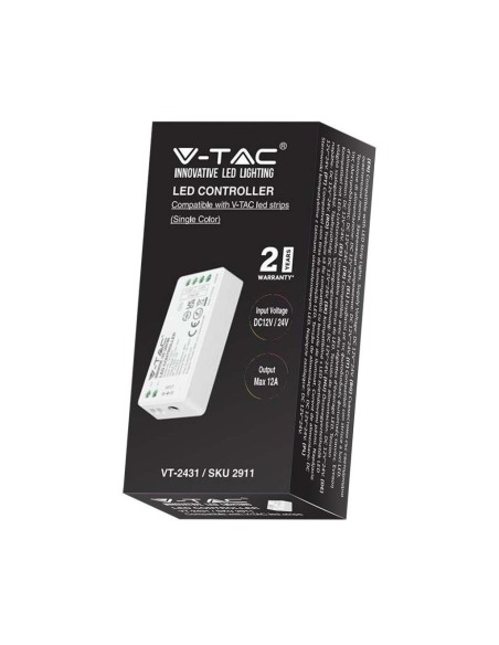 WiFi-Controller für LED-Streifen, 1 Farbe - V-TAC VT-2431 2911