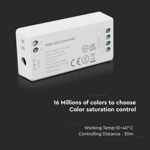 Controller WiFi per strip led, 1...