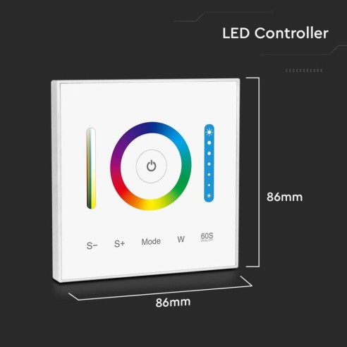 Wall controller for LED strips,...