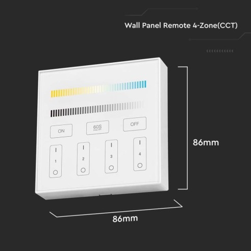 WiFi wall controller for LED strips,...
