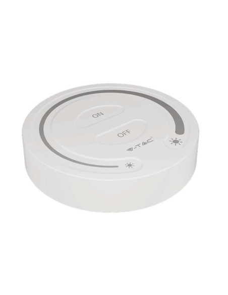 Touch button for LED strips, with adjustable brightness, white - V-TAC VT-2440-W 2919