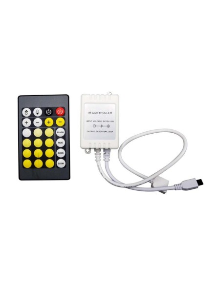 Telecomando ad infrarossi e controller per strip led, 3 in 1 + RGB, 28 tasti - V-TAC VT-2425 2901