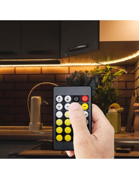 Infrarood afstandsbediening en controller voor LED-strips, 3-in-1 + RGB, 28 toetsen - V-TAC VT-2425 2901
