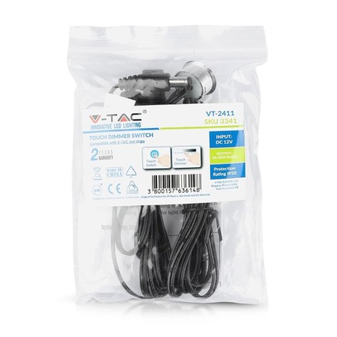 Touch button for LED strips, with...