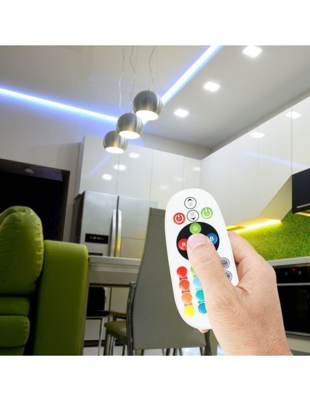 Telecomando ad infrarossi e controller per strip led, RGB, 24 tasti - V-TAC VT-2472 3625