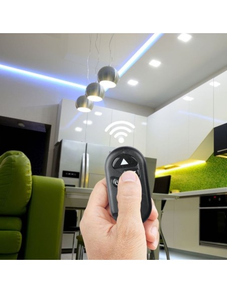 Infrared remote control and dimmable controller for LED strips, 3 buttons - V-TAC VT-4083 3300