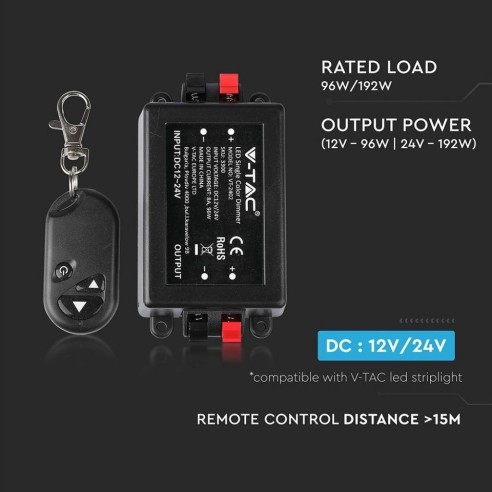 Infrared remote control and dimmable...