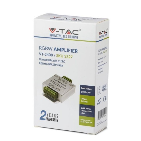 Amplificateur de bande LED, 3 canaux,...