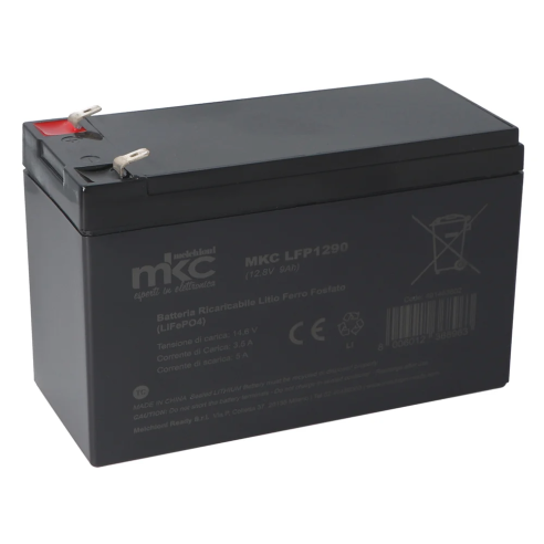LiFePO4 accu, 12,8V, 9Ah,...