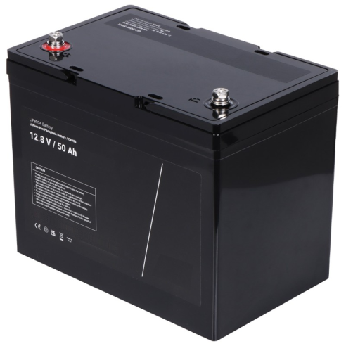 LiFePO4-Akku, 12,8V, 50Ah,...