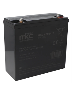 Batteria LiFePO4, 24V,...