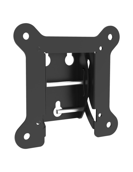 Tiltable wall mount for 10-27 inch TVs, black, 18 kg capacity - IRRADIO STV-IR-1027-TILT